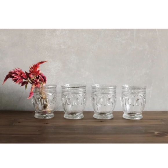 Watford Embossed Glasses - Picture 2 of 3